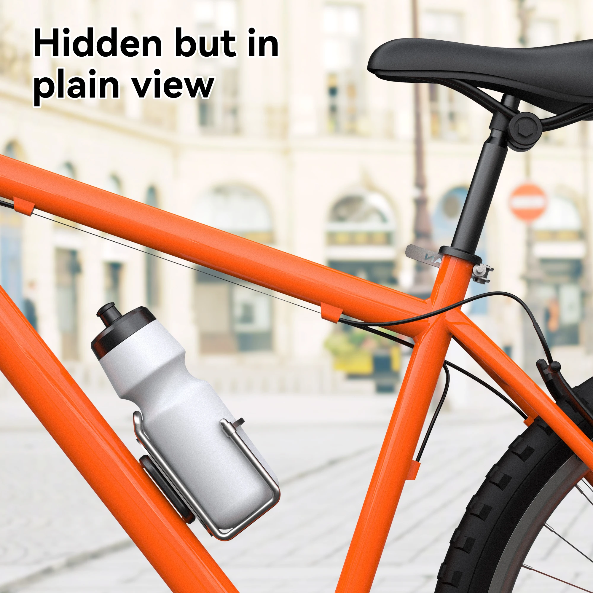 for Samsung SmartTag2 Bike Holder Hidden Bike GPS Tracker Case for Galaxy Smart tag 2 Under Bottle Cage SmartTag2 Case Mount