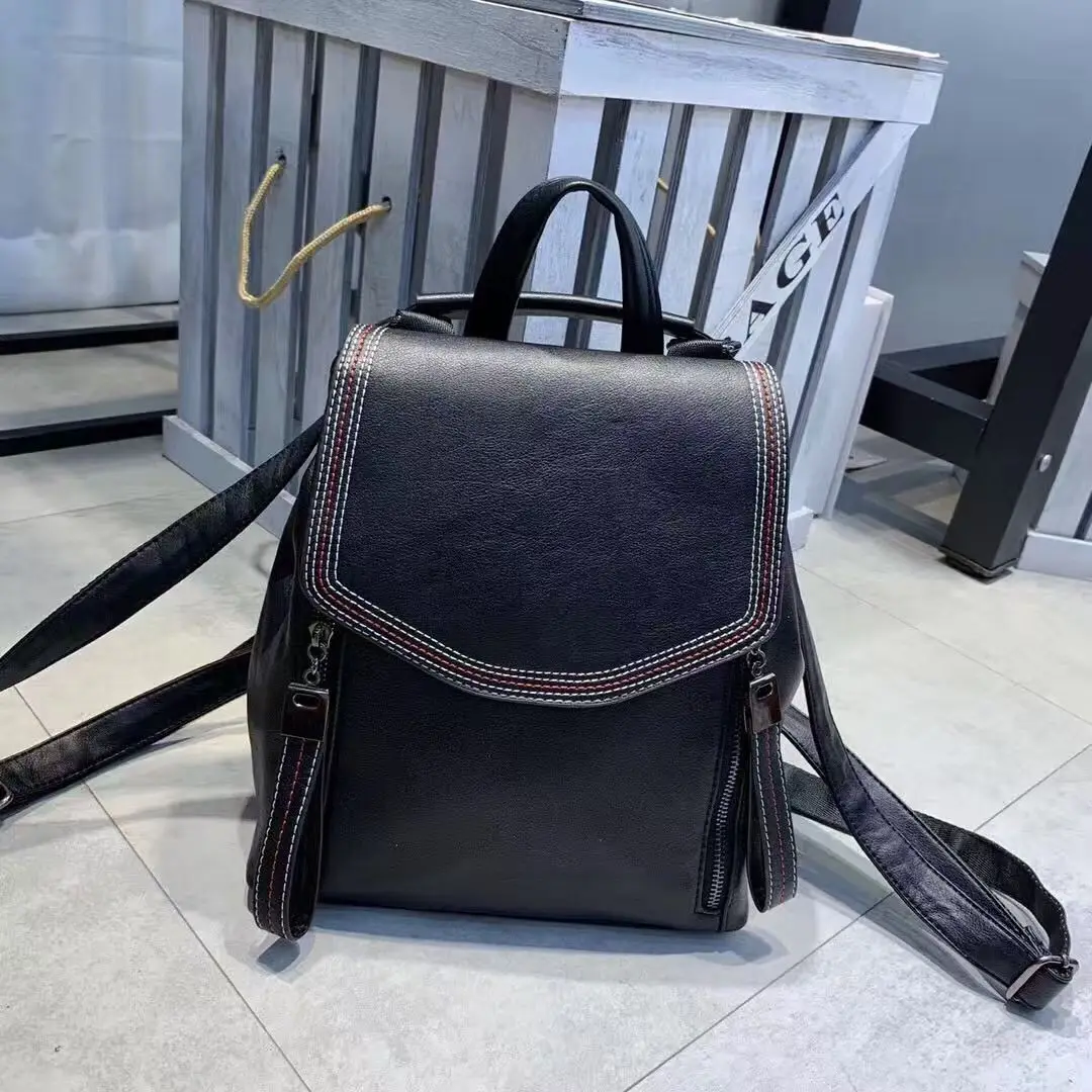 2026 новые модные женские рюкзаки из натуральной кожи, роскошный брендовый женский повседневный рюкзак из натуральной кожи для девочек и студентов