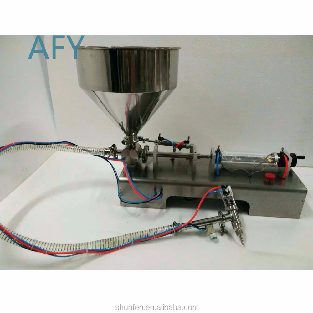 Pneumatic Semi-Auto One-Head Fruit Pulp Filling Machine for Sauce Doser Pastry Machine for Food Packaging Equipment for