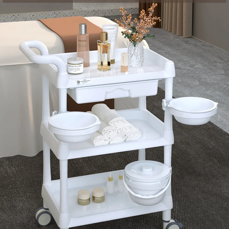 

Beauty salon instrument cart, special base for small bubbles, instrument equipment rack, beauty rack, tool cart