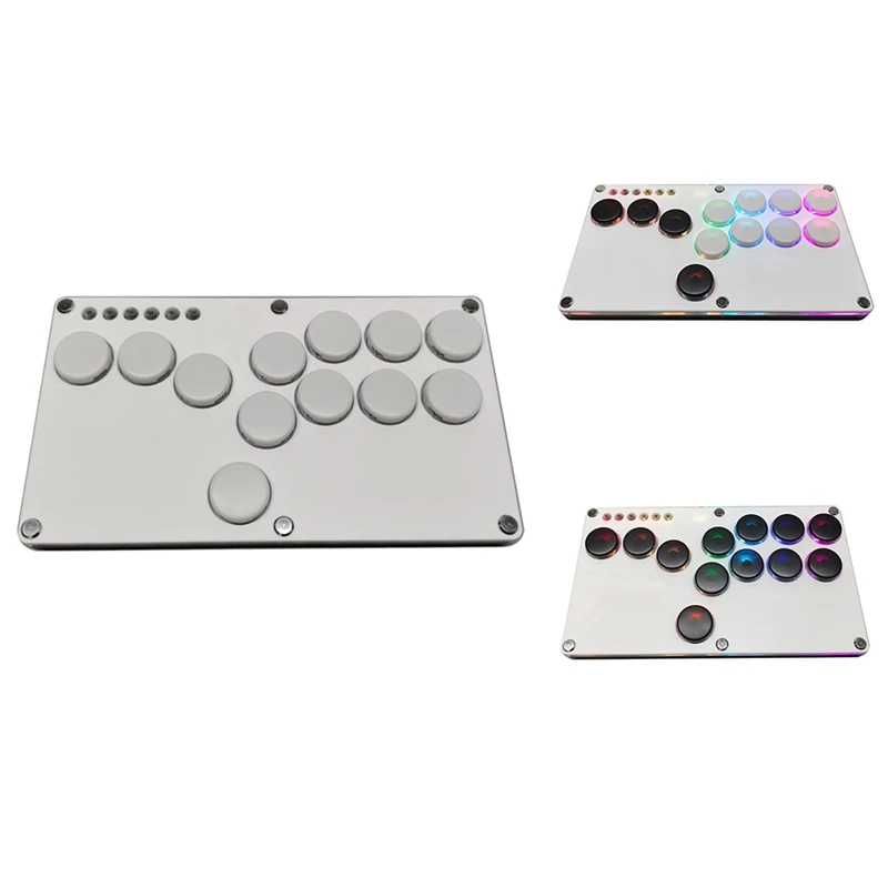 

Flatbox-Hitbox-Arcade-Fighting-Game-Encoder-Controller-Xinput-Dinput-Mini-Hitbox-Console-For-NS-PS3-PS4-Y41A