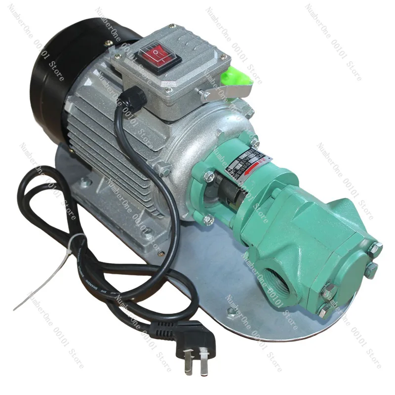 Factory Supply High Temp Resistant Stainless Steel Gear Rotor Pump 220V 380V Electric Pump For Diesel Edible Oil High Viscosity