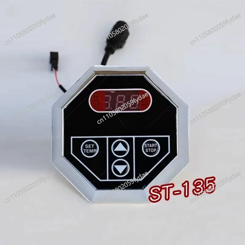 AT-86 Wet Steam Generator Touchscreen Controller Steam Room Steam Generator Thermostat LCD Control Panel Sauna Heater