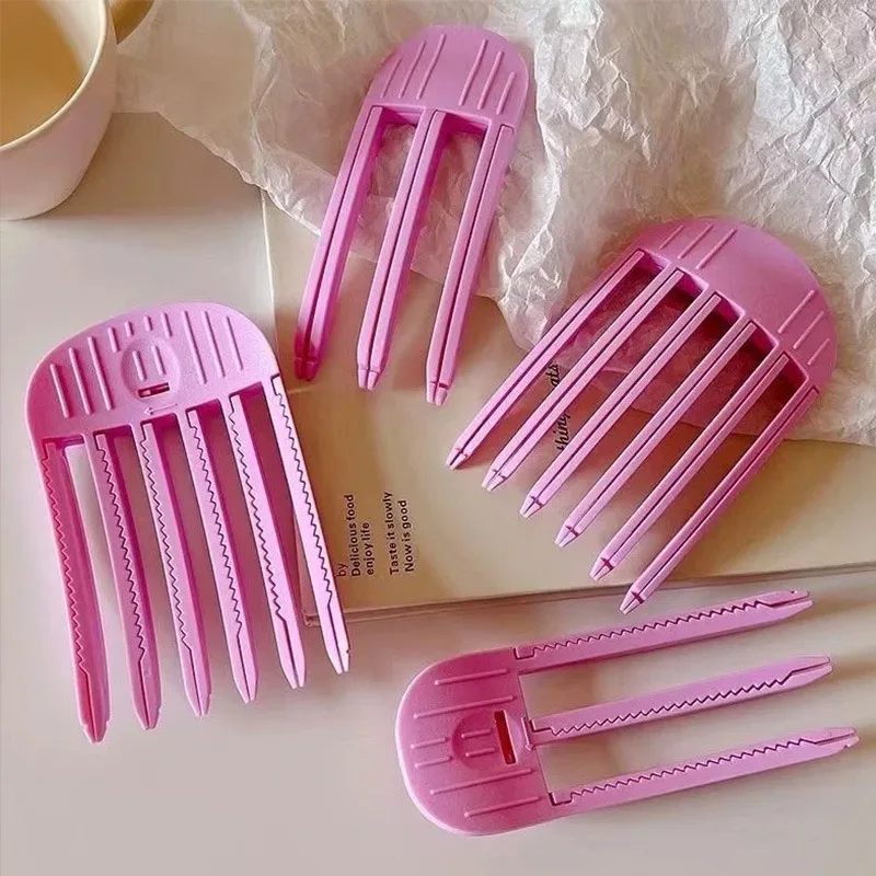 Épingle à cheveux moelleuse pour femmes, artefact de tête haute, pinces à frange à friser, racines de cheveux, pinces à cheveux volumisantes, partenaires de curling, forme, accessoires