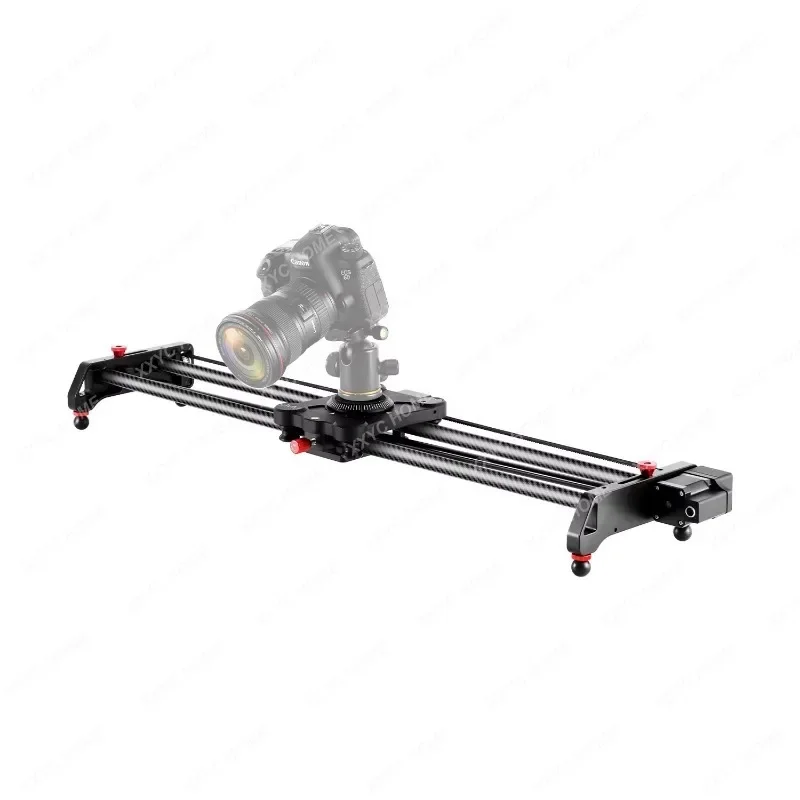 Professional Carbon Fiber Dolly Rail 80cm Motorized Camera Slider Time Lapse Video Track Shooting Degree Panoramic View