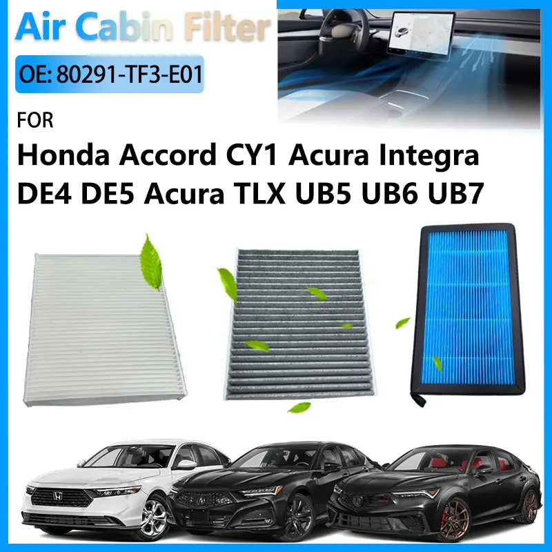 

08R79-SEA-000A 80292-SDA-A01 HEPA Car Activated Carbon For Honda Accord 11th CY1 Acura TLX 2 UB5 UB6 UB7 Acura Integra DE4 DE5