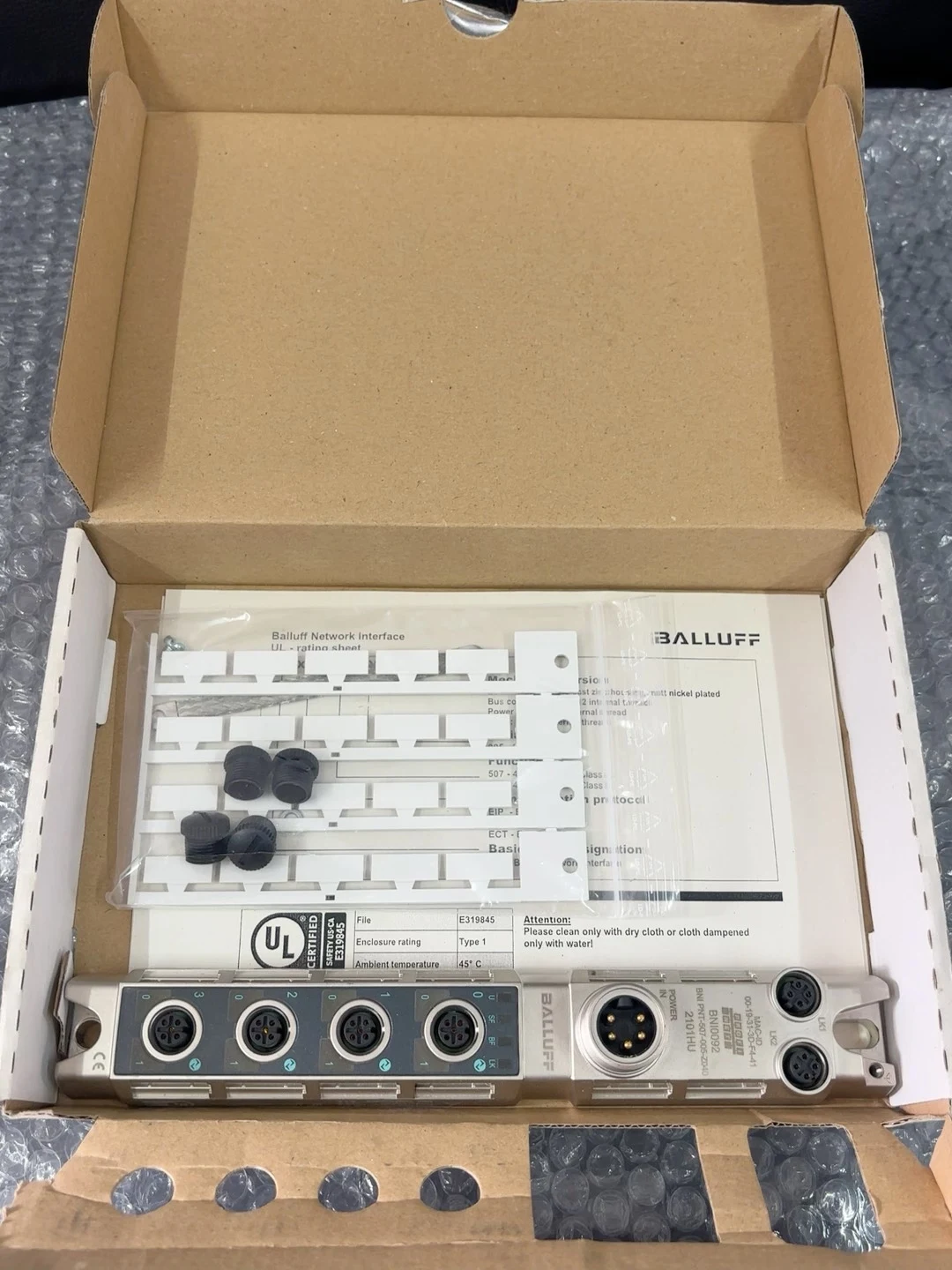BNI0092 BALLUFF Network Module Brand New Original, With Manual