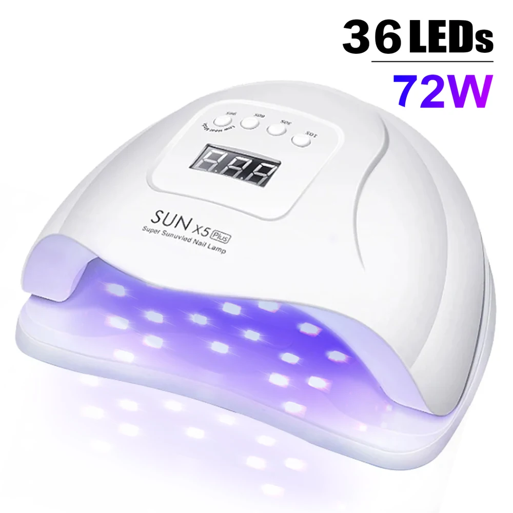 

Nail Dryer LED Nail Lamp UV Lamp for Curing All Gel Nail Polish With Motion Sensing Manicure Pedicure Salon Tool