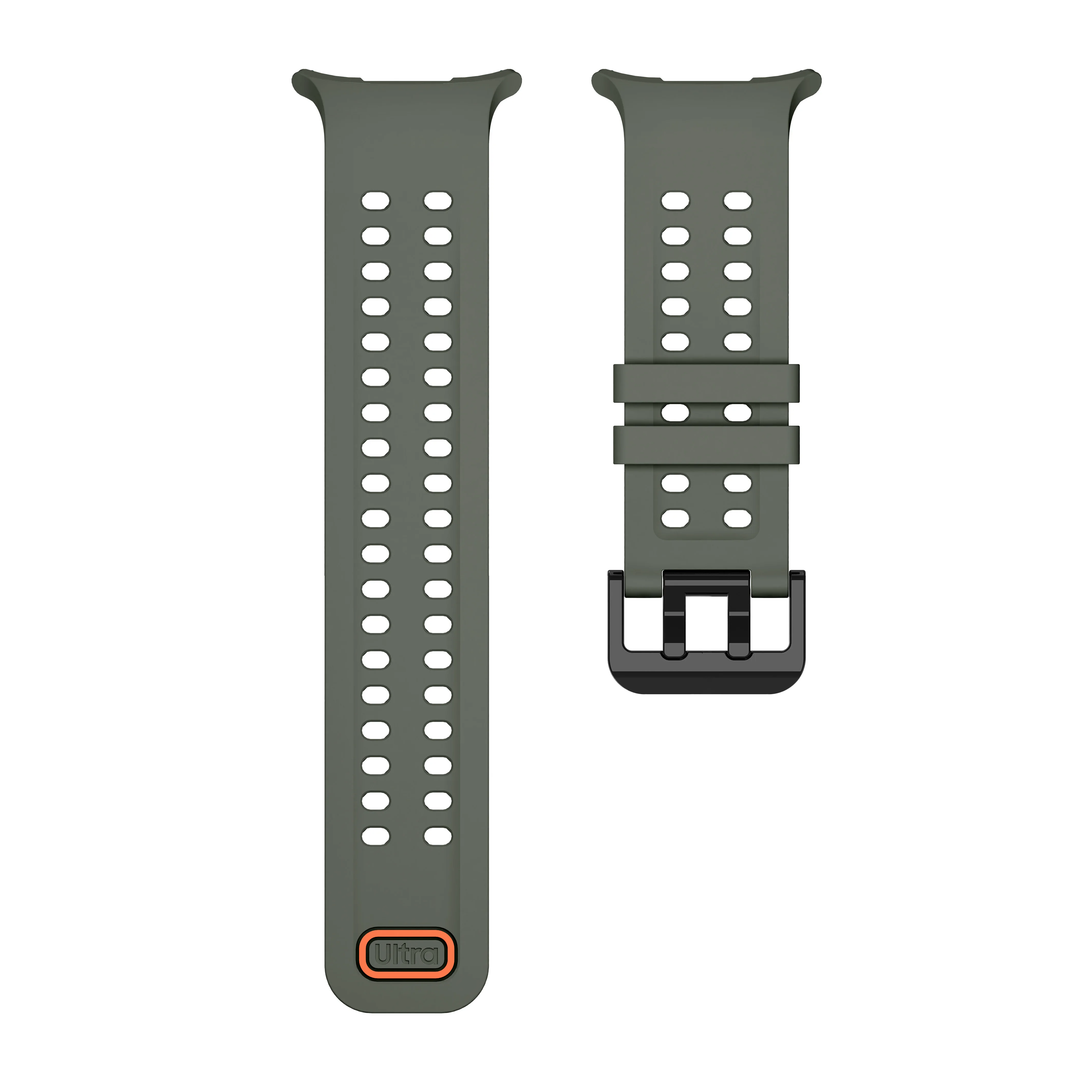 Sportliches Weiches Silikonarmband für Samsung Galaxy Watch Ultra2, Nahtloses Armband für Galaxy Ultra 2025 47mm Zubehör – Detail 12