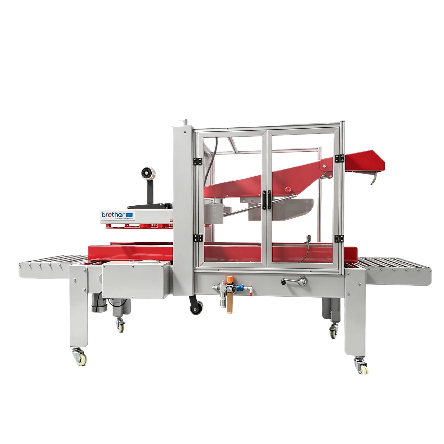 LMM automatic sealing machine baler automatic folding cover sealing box express baler