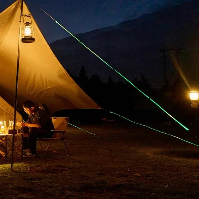 Imagem -06 - Naturehike-outdoor Hanging Vento Corda Luz Impermeável Camping Tent Light Luz Ambiente Luz Decorativa