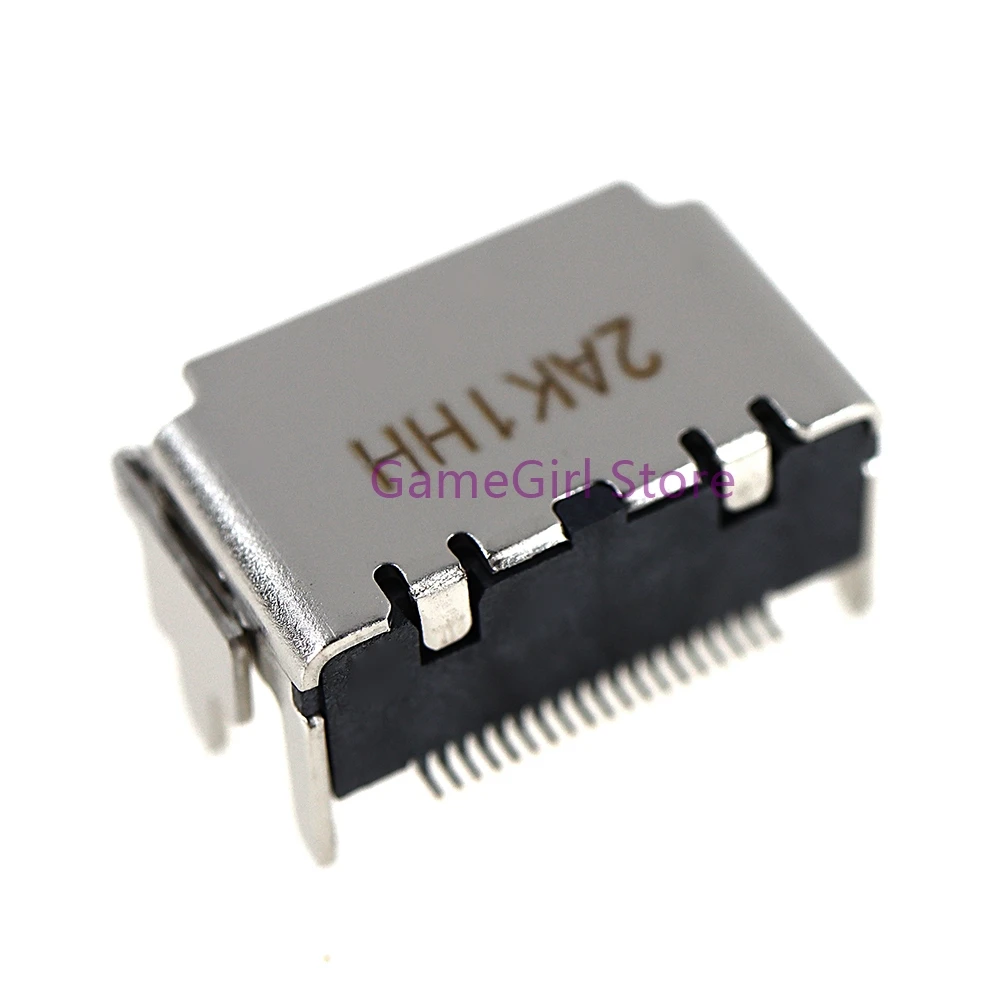 2pcs Replacement For Nintendo Switch OLED TV HDMI-compatible Port Socket Interface HD Tail Plug Game Accessories