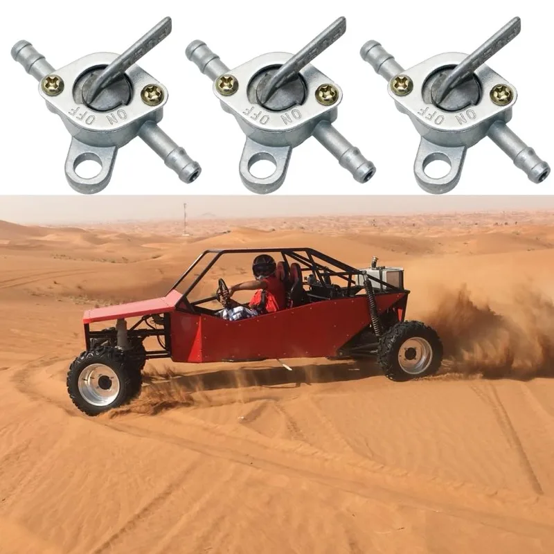 

Anti-aging Anti-corrosive Leak Proof Rubber Silver55mm X 6mm Universal Inline Petcock Motorcycle/Quad/Lawnmover Petrol Fuel Tap