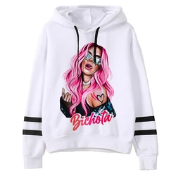 Karol g hoodies women graphic Kawaii long sleeve top Winter  pulls Hooded Shirt women graphic sweater