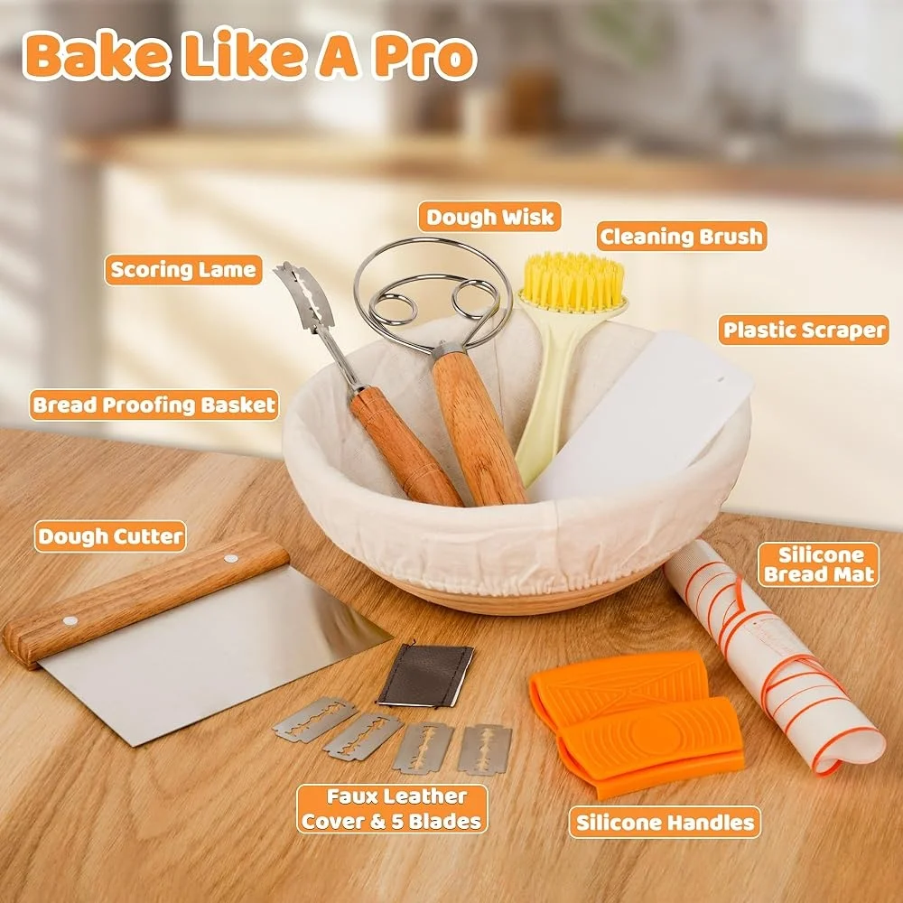 فرن هولندي من الحديد الزهر للموسم مسبقًا 5QT مع غطاء مقلاة، مستلزمات خبز العجين المخمر، حساء مثالي، الحساء، القلي المحميص