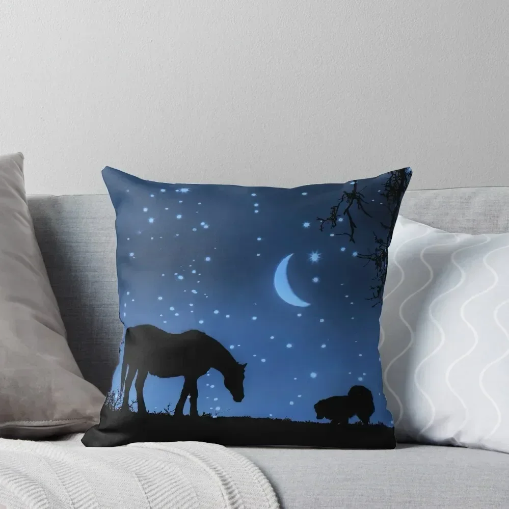 

Kindred Spirits Throw Pillow christmas supplies Pillowcases Bed Cushions Cushions Home Decor Decorative Cushion Cover pillow