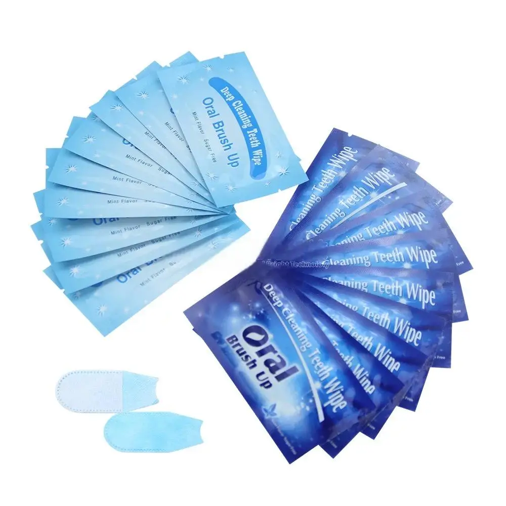 

Dental Finger Brush Deep Cleaning Teeth Wipes Oral Brush Up Disposable Dirt Removal Dentistry Tooth Cleaning Material