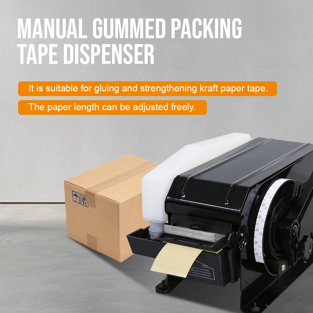 Custom Logo Manual Tape Dispenser Branded Packing Tape Cutter Cutting Tool Promotional for Business Client Corporate Use
