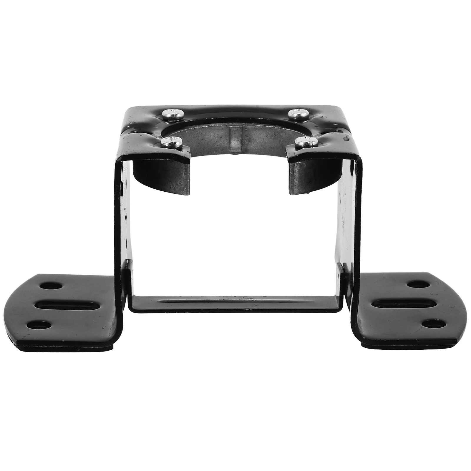 Suporte de montagem para ventilador de teto, dossel catedral preto, versátil, durável, adaptador de teto inclinado de ferro, fácil instalação