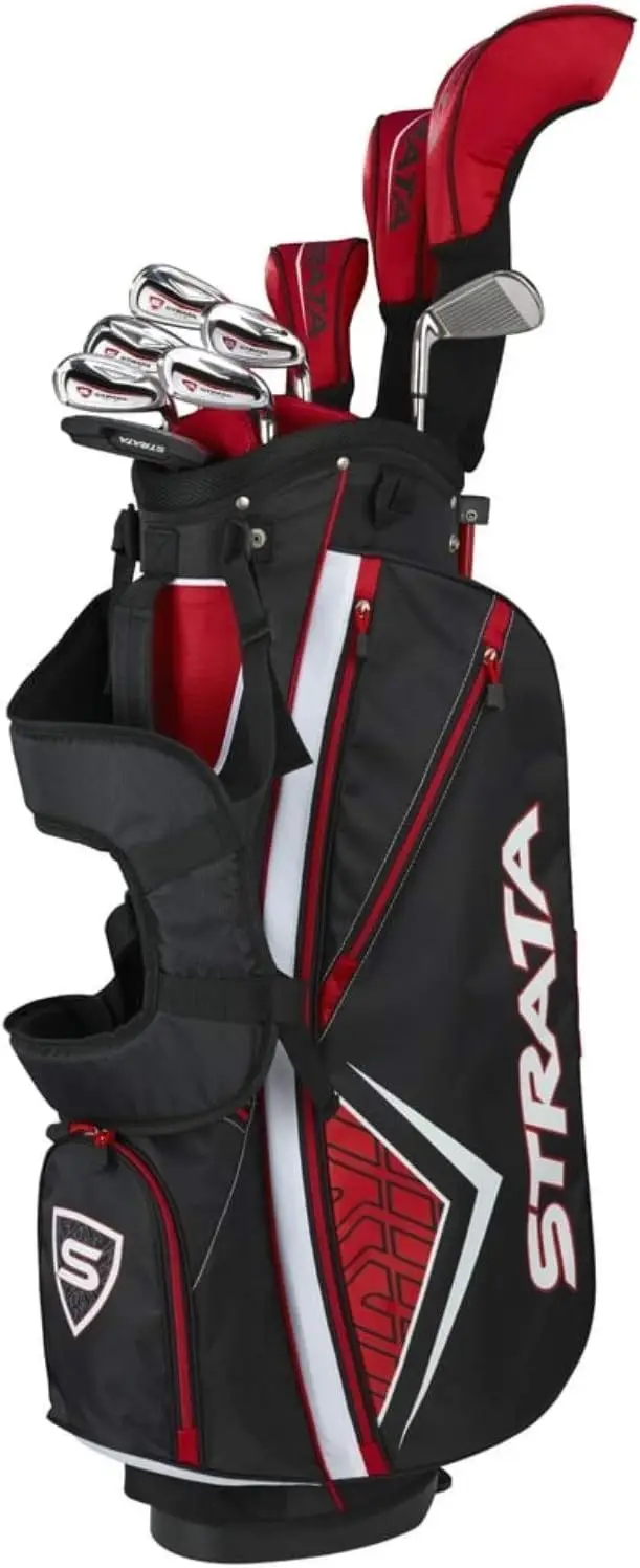 Golf Men's Strata Plus Complete Golf Set (14-Piece, Left Hand, Steel)