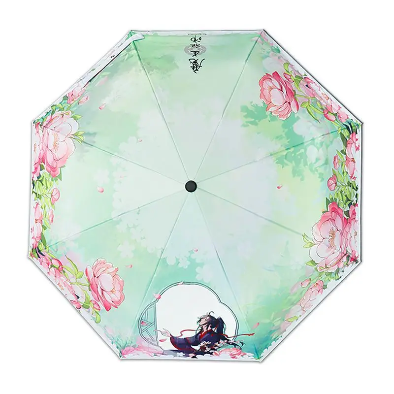 

Grandmaster of Demonic Cultivation MDZS Wei Wuxian Wangji Series Umbrella Sun Protection Folding Umbrella Cartoon Birthday Gift