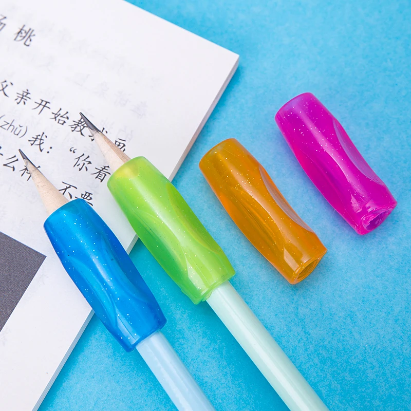 Uchwyt na ołówki Deli, regulowany uchwyt do korekcji postawy pisania dla dzieci, nakładka na długopis, artykuły szkolne. — zdjęcie produktu 3