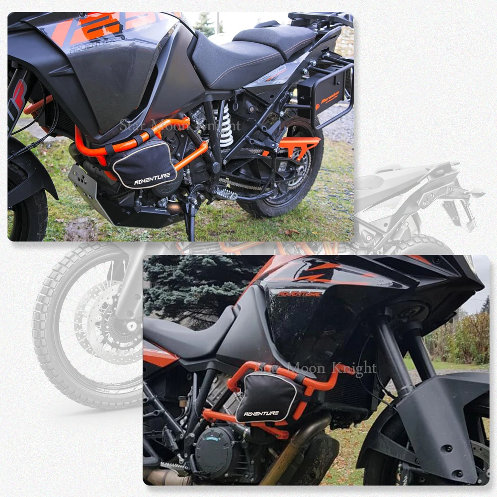 Untuk 1050 1090 1190 1290 ADV Adventure R Bingkai Bumper Tas Bar Tabrakan Alat Perbaikan Penempatan Tas Tahan Air Paket Kotak Peralatan