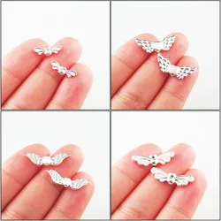 Fashion New Animal Butterfly Dragonfly Wings Angel Wings Charms Silver Plated Spacer Beads