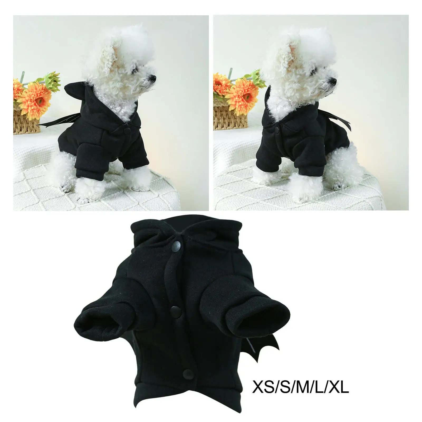 Pet Costume Halloween Dog Costume Cat Cosplay Kitten Cat Apparel Decor Dress up Outfits for New Year Party Holiday Halloween