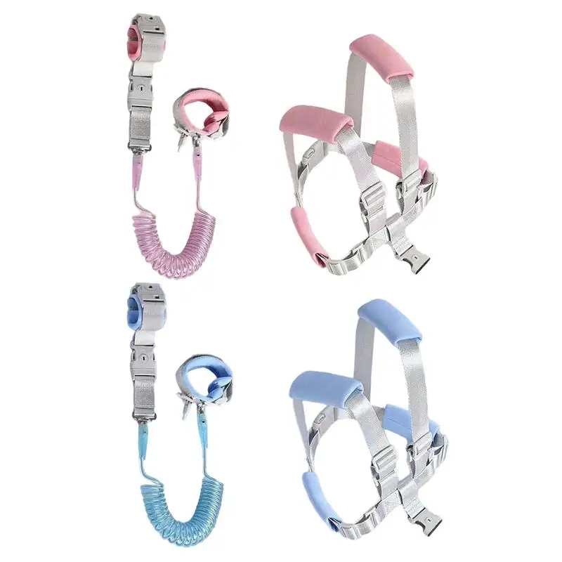 Anti Lost Harness Pulseira para crianças, Correia de caminhada confortável, corda de tração para crianças, compras ao ar livre, criança