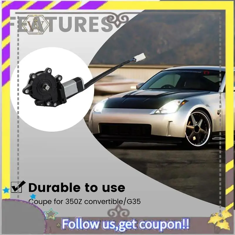 

ABXV-1 Pcs Front Right Window Regulator Window Lift Regulator Motor For Nissan 350Z Convertible Infiniti G35 80730-CD001