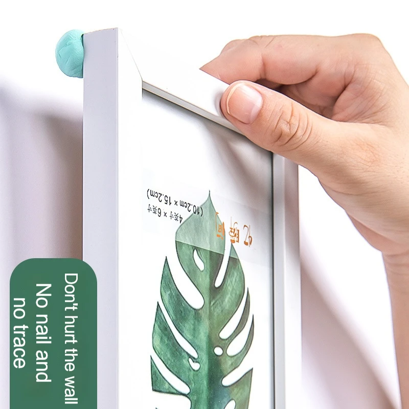 Argilla adesiva verde bianca, riutilizzabile, 50/60/75 g, linguetta adesiva rimovibile, multiuso, sicura, appiccicosa, per appendere l'arte