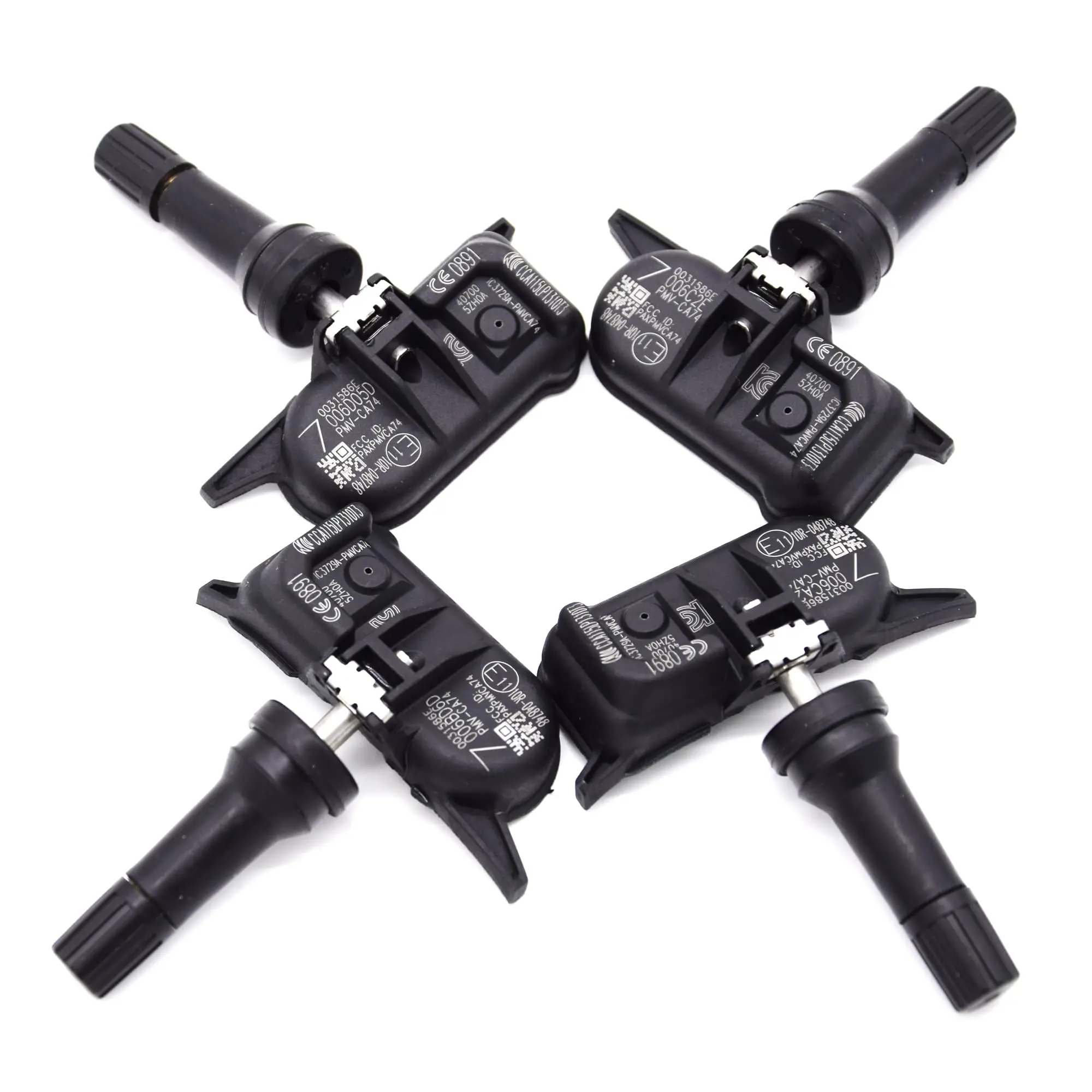 

4 шт., 433 МГц, автомобильный датчик давления в шинах TPMS для Nissan Titan XD 2016-2021 40700-EZ00B PMV-CA14 433 МГц 40700-EZ00A