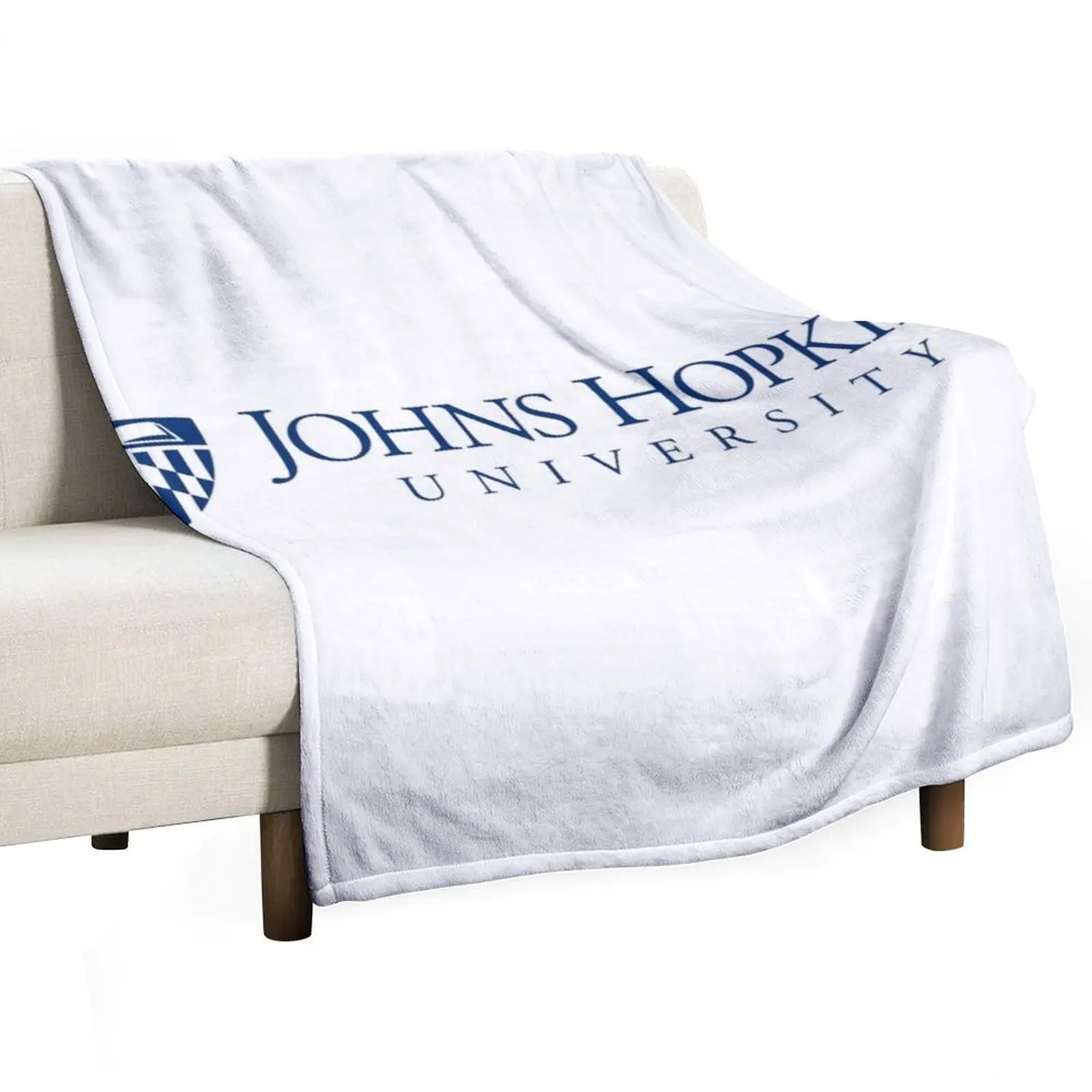 

Johns Hopkins University logo Throw Blanket Bed Fashionable For Sofa Thin Thermal for winter Blankets