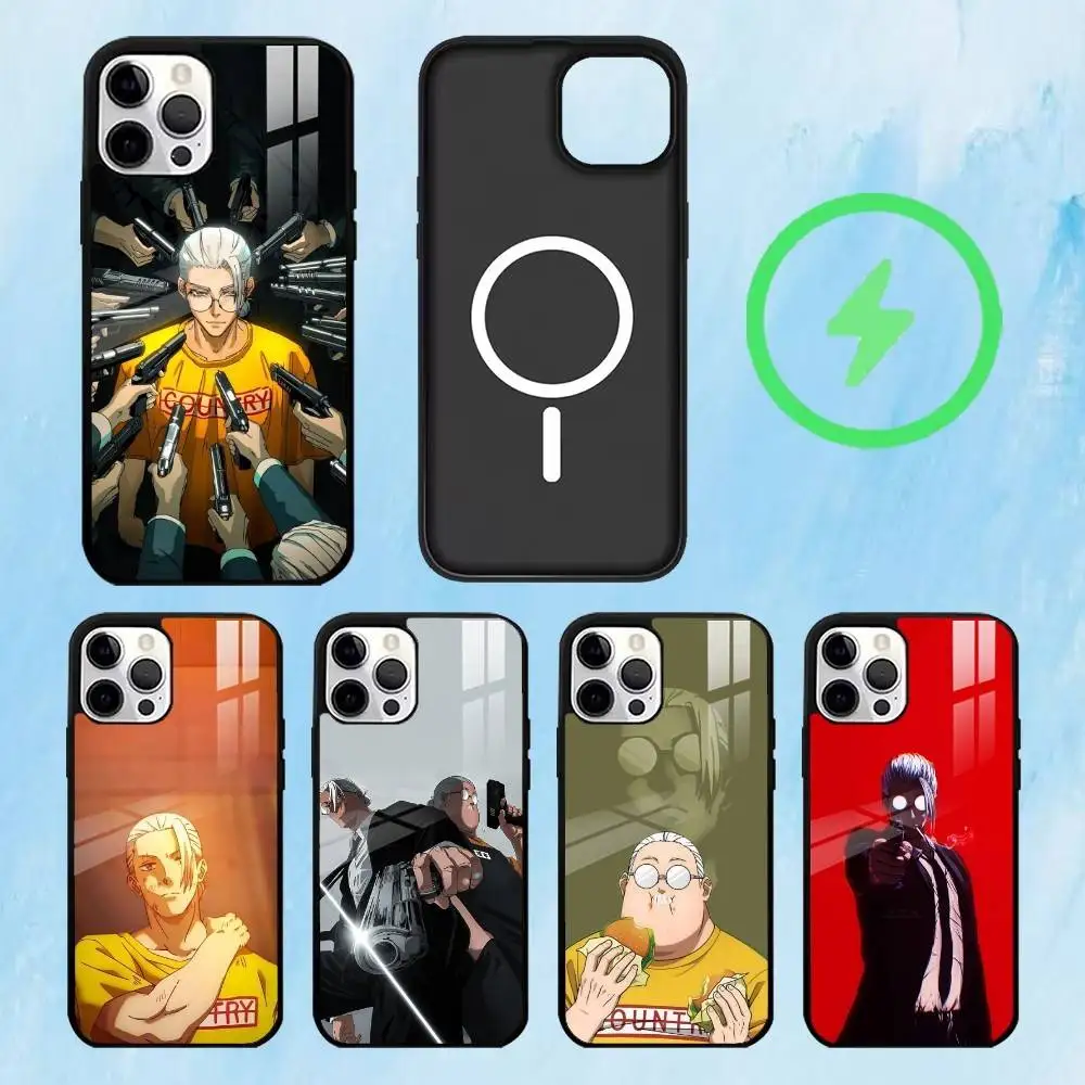 

S-Sakamoto D-Days Phone Case For iPhone17,16,15,14,13,12,11 Plus,Pro Max Magnetic For Magsafe Wireless Charging