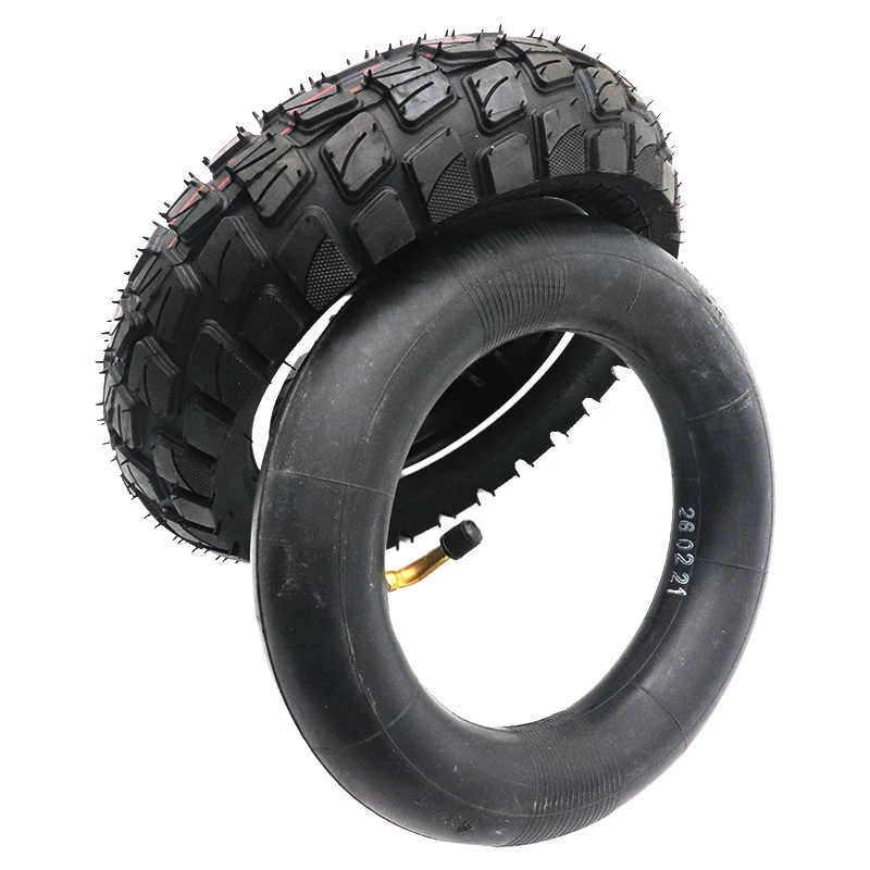 TUOVT Speedual Grace 10 Zero 10X Kugoo M4 Pro Tire 10x3 Inch Off-Road Inner Outer Tire 255x80 Tire Electric Scooter 80/65-6