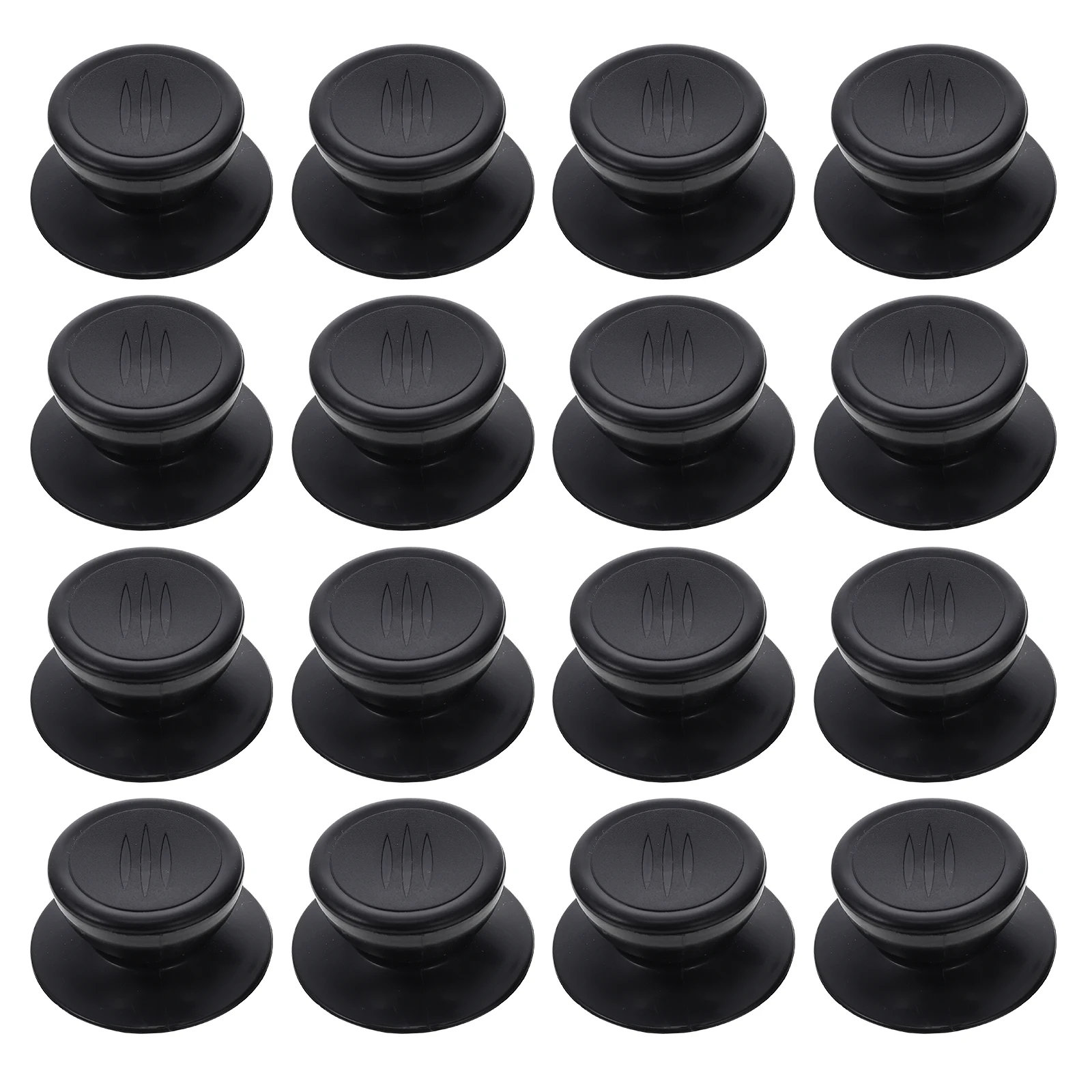 

1 set Pot Lid Knob Set Universal Plastic Handle Kitchen Grip Replacement Smooth Edge Practical Cooking Supply