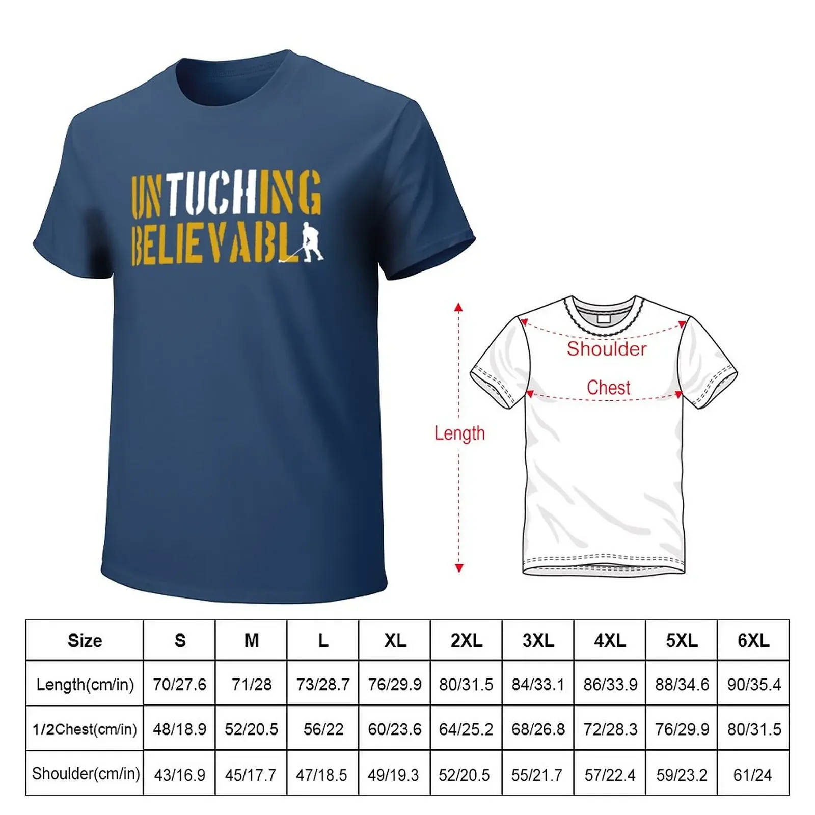 Untuching Believable Alex Tuch Ice Hockey Forward T-Shirt tops tees mens t shirt