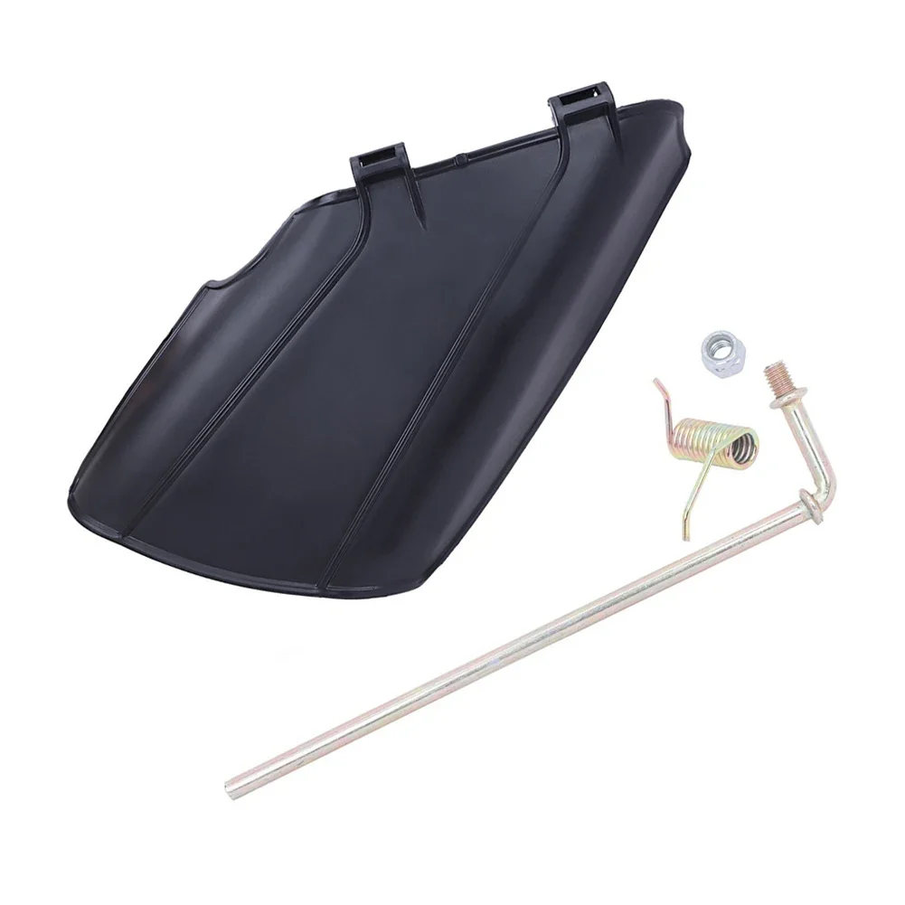 Plastic Side Deflector Chute For Toro For TimeCutter 42 Deck Z4200 SS4200 Lawn Mower Accessory With Mounting Hardware Black view 2