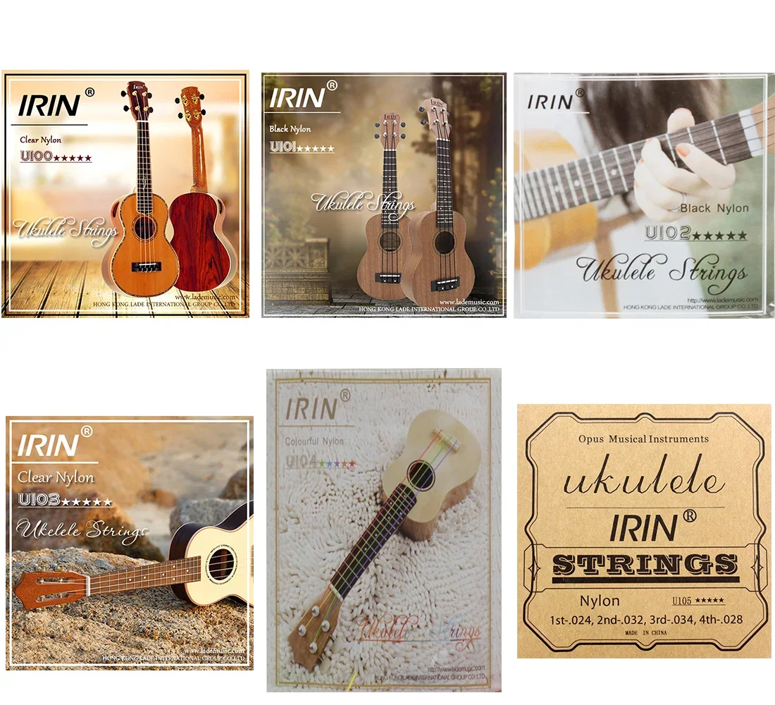 Cuerdas para ukelele, guitarra hawaiana de 4 cuerdas, ukelele, cuerda de nailon para principiantes, venta al por mayor, práctica profesional, accesorio para ukelele