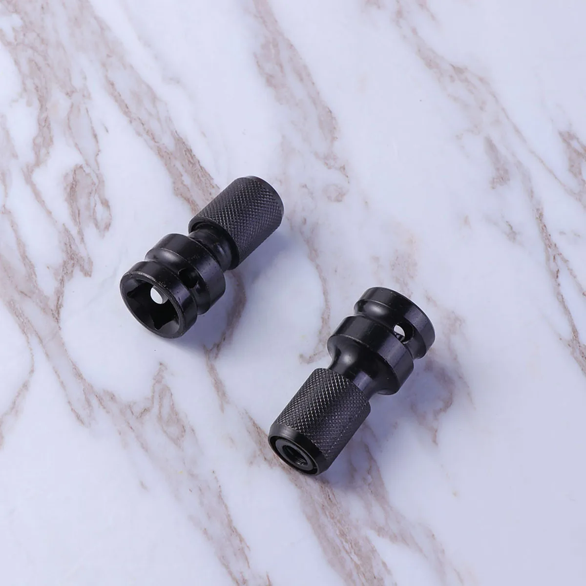 

2pcs 1/4 Conversion Kit For Wrench Changeover Drill Chuck Converter Head Drill Chuck Conversion Kit Impact Wrench 1/2\