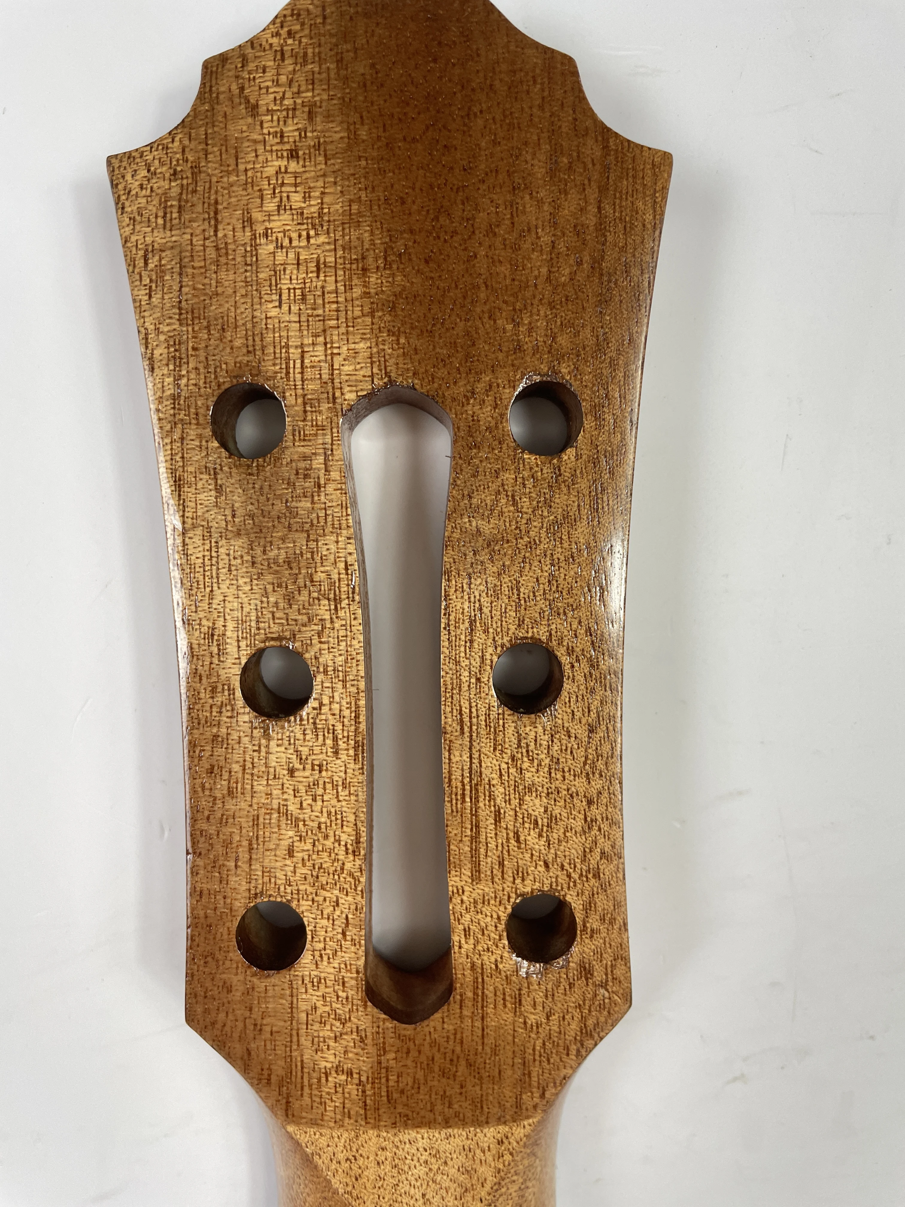 High Quality Acoustic Guitar Neck, Mahogany Veneer, Rosewood Fingerboard, Suitable for folk Guitar Body, Semi-circular Back