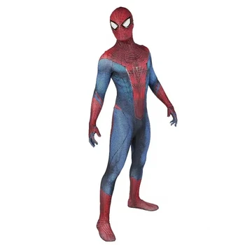 Anime niesamowity Spider-Man przebranie na karnawał superbohater mężczyźni kobiety kombinezon do odgrywania ról body dla dorosłych Party element ubioru prezent
