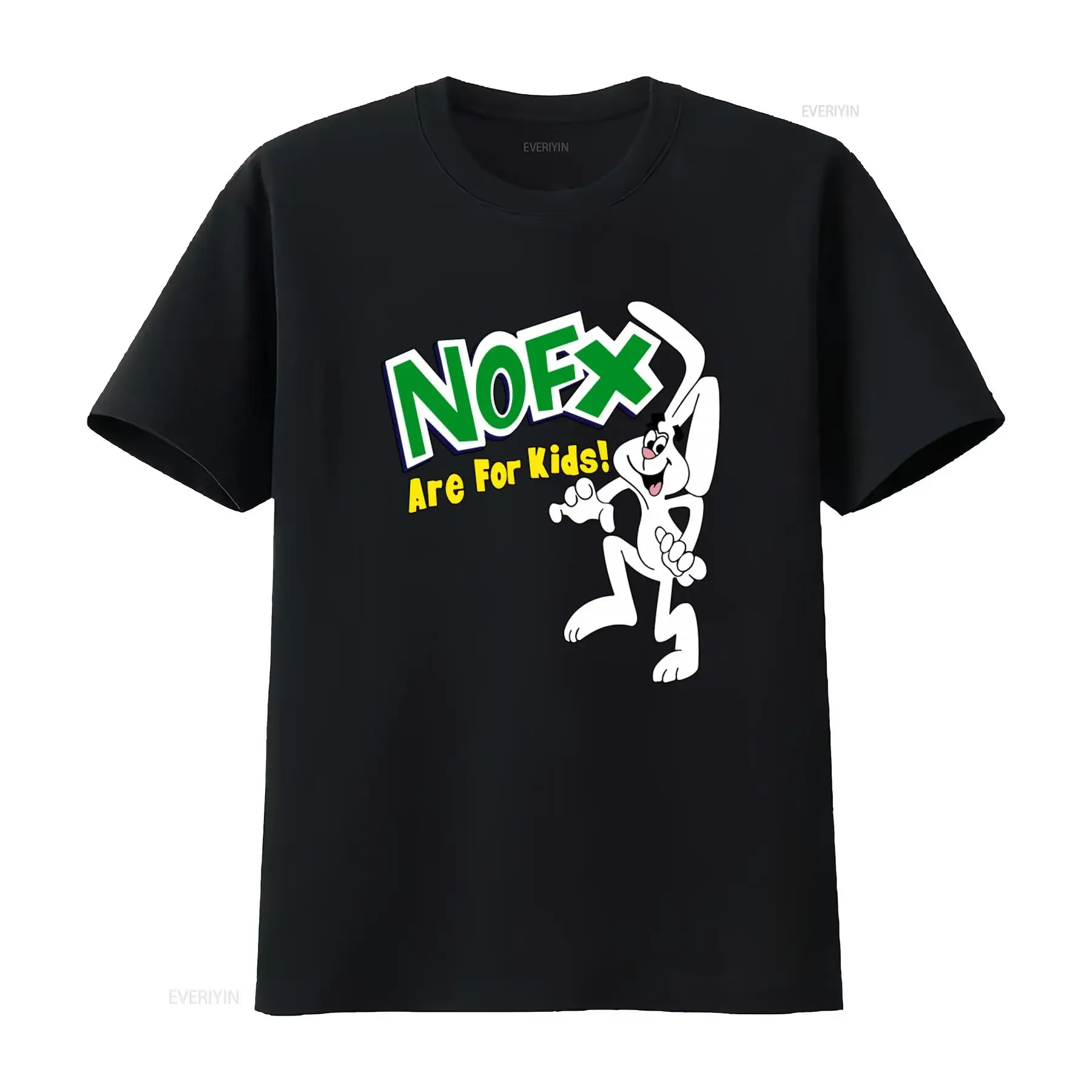 Vintage NOFX Are For Kids Punk Rock T-Shirt Größe L Fruit Of The Loom Vintage Gewaschen Weich Lässig Atmungsaktiv Unisex Vielseitig