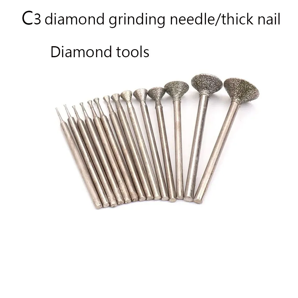 

Emery Grinding Head /C3 Jade Carving Grinding Needle/jadeite Original Stone Grinding Bit for Peeling and Opening Windows