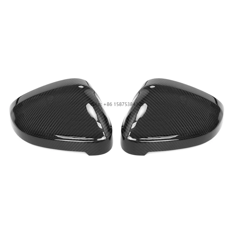 

B9 Pure Carbon Fiber Side Mirror Covers forA4 A4L 2016-2018 A5 S5 2016+ with lane Assist Mirror Cover