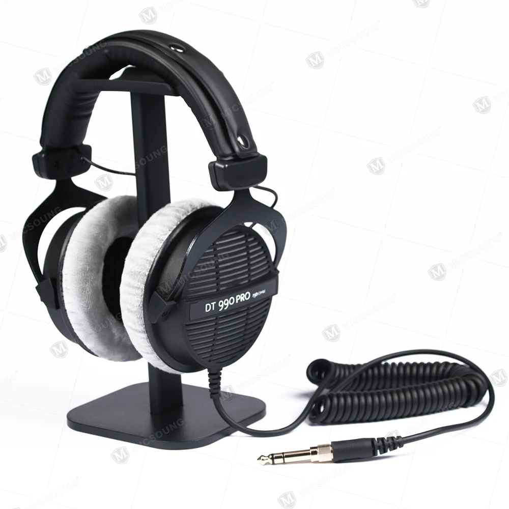 DT 990 PRO DT990 Professional Recording Equipment 80 Ohm 250 Ohm Over Ear Wired Studio Headphones for Monitoring Gaming