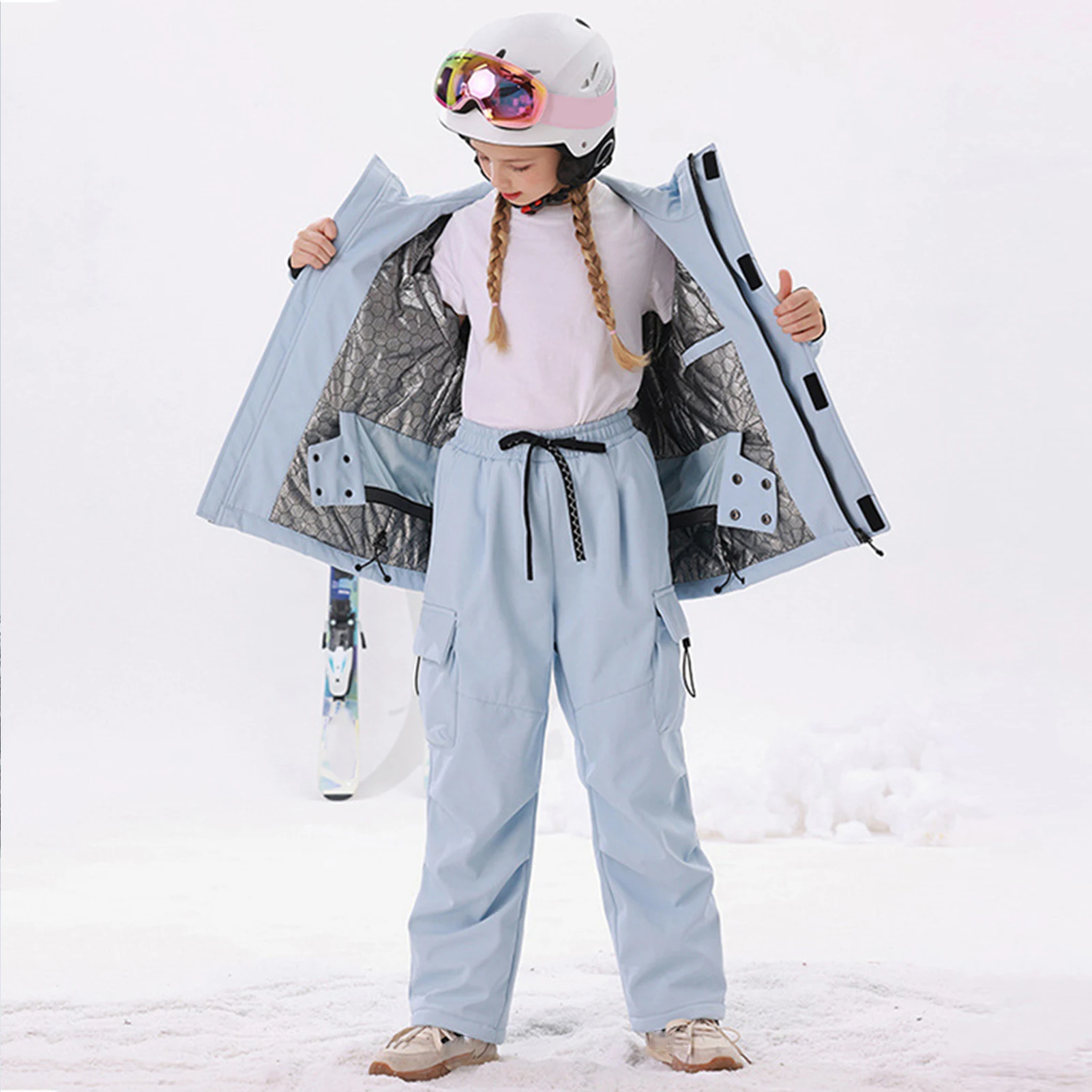 Veste de Ski pour enfants, pan - Ski Pants Waterproof avis et prix