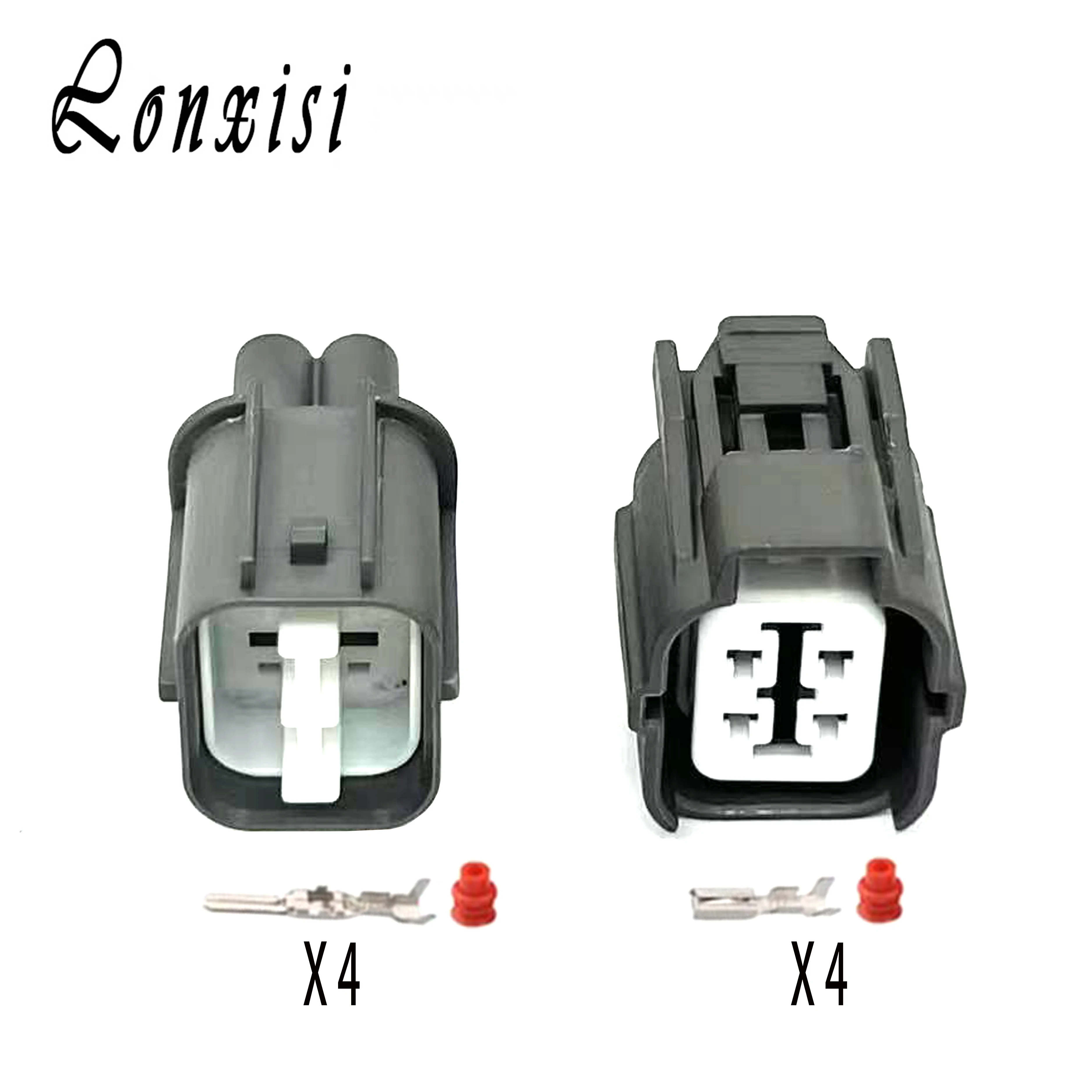 

1/5/10/20 Sets 4 Pin 6189-0132 6181-0073 Car Connector Light Lamp Motor Socket For Toyota Camry Honda B-Series O2 Sensor Plug