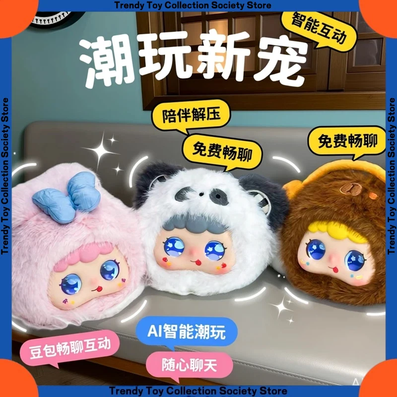 Ai Robot electrónico compañero de mascota juguete de peluche muñeca parlante interactiva con soporte multilingüe juego de moda perfecto regalo de vacaciones